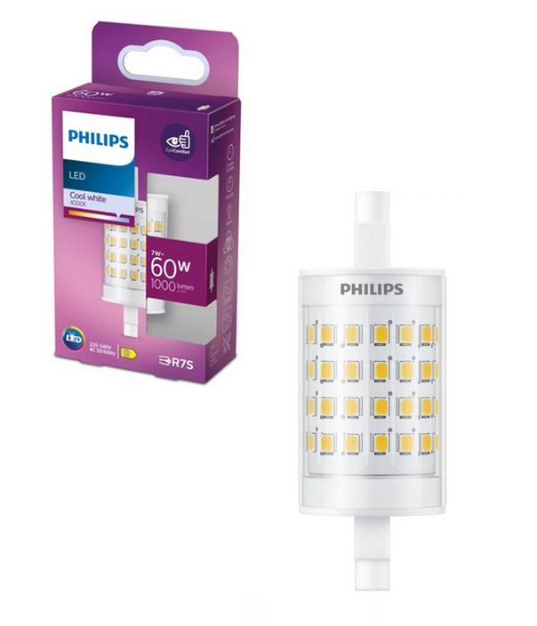 Lampadina LED Philips R7s/7W/230V 4000K 78 mm