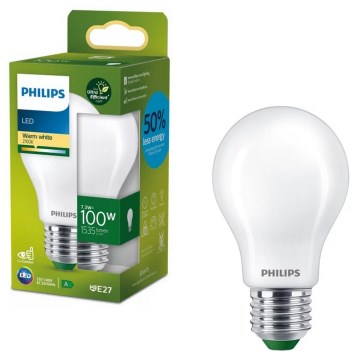 Lampadina LED Philips ULTRAEFFICIENT A60 E27/7,3W/230V 2700K