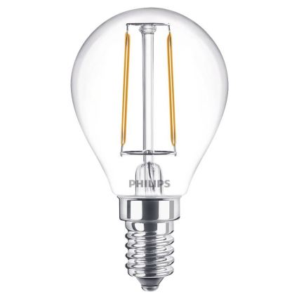 Lampadina LED Philips VINTAGE E14/2W/230V 2700K