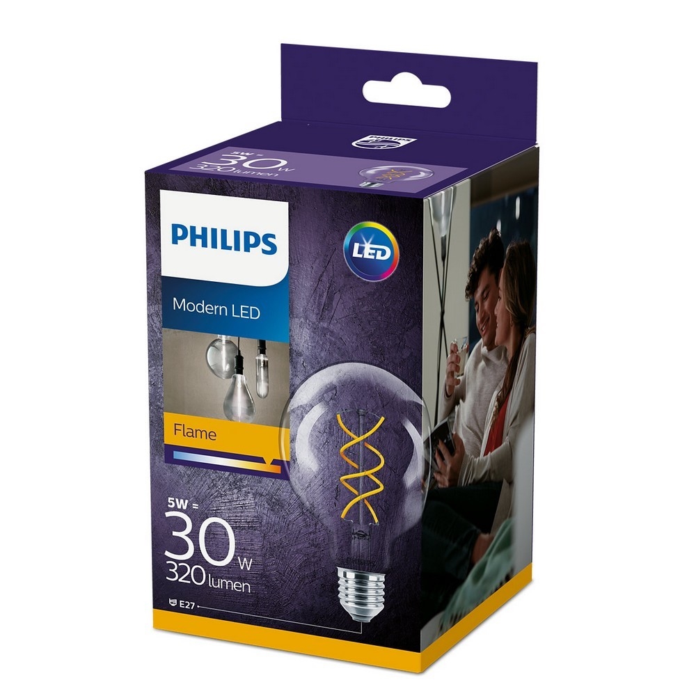 Lampadina LED Philips VINTAGE G95 E27/5W/230V 2200K Luciamo