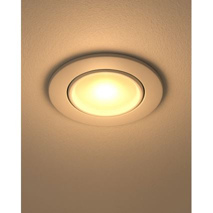 Lampadina LED Qtec GU10/8W/230V 2700K