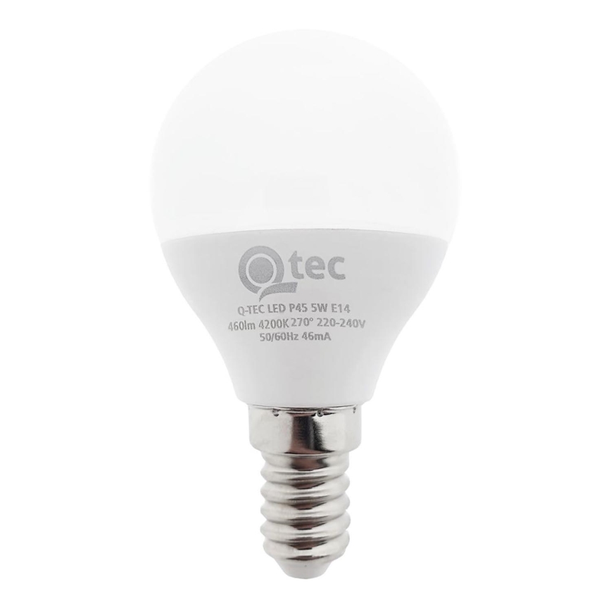 Lampadina LED Qtec P45 E14/5W/230V 4200K