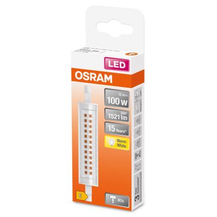 Lampadina LED R7s/12W/230V 2700K 118 mm - Osram