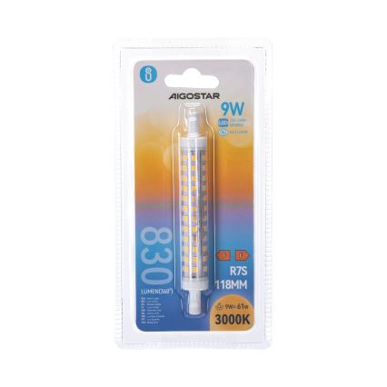 Lampadina LED R7S/9W/230V 3000K - Aigostar