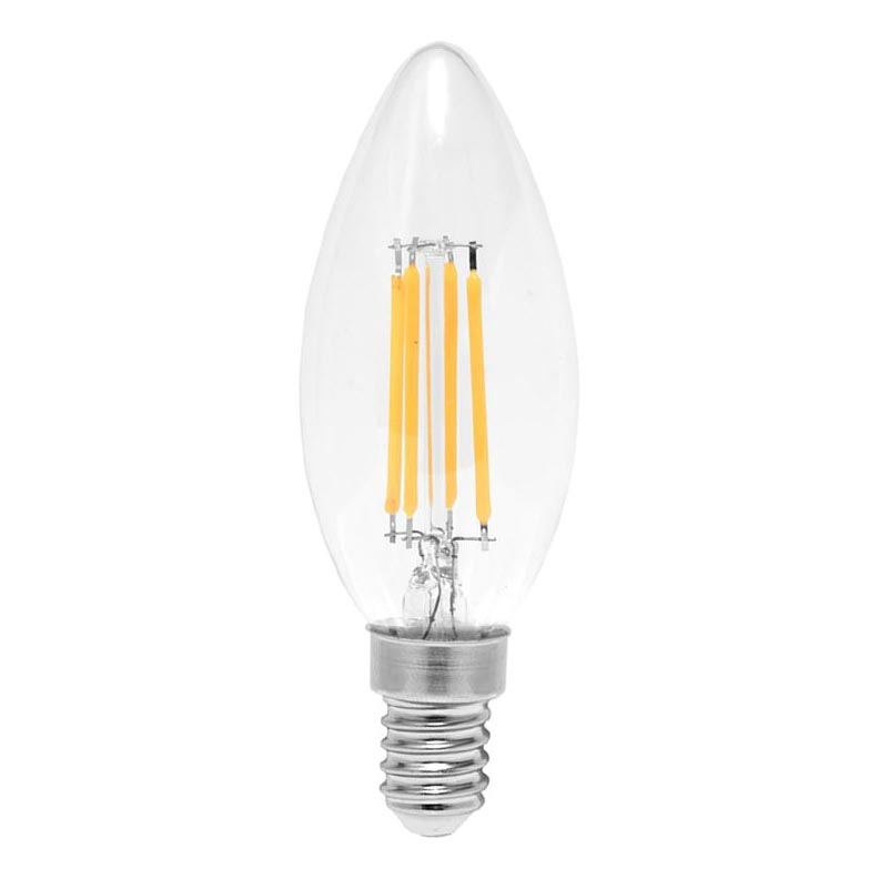 Lampadina LED RETRO C37 E14/2W/230V 3000K 320lm