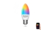 Lampadina LED RGB C37 E27/7W/230V 3000-6500K Wi-Fi - Aigostar