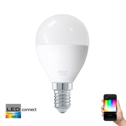 Lampadina LED RGB CONNECT P50 E14/5W/230V 2700K - Eglo