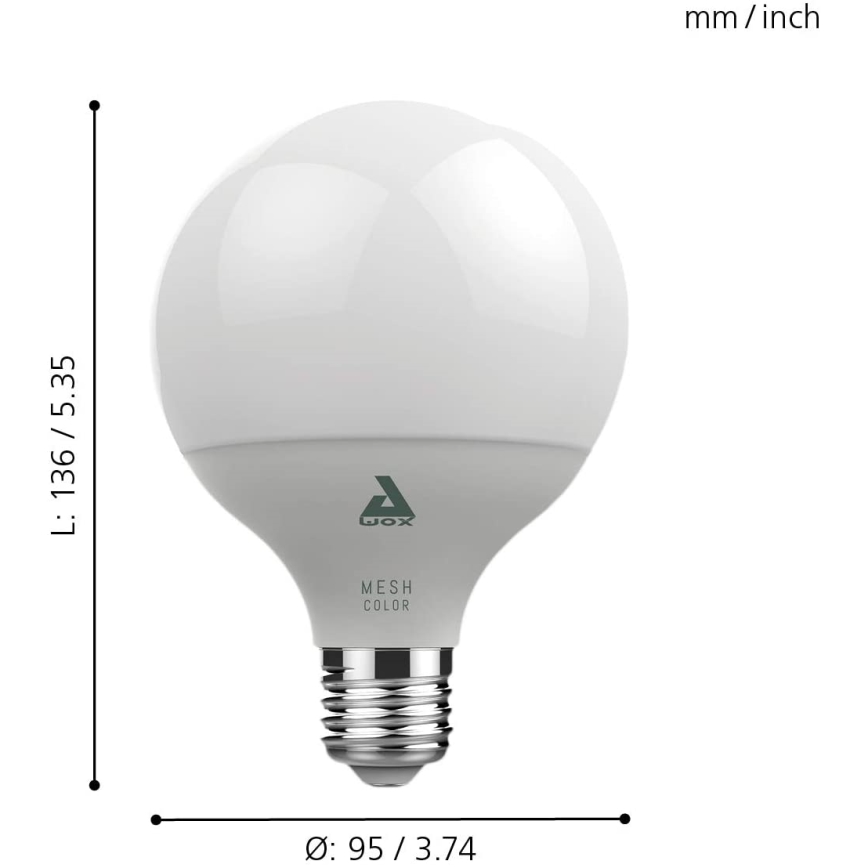Lampadina LED RGB dimmerabile CONNECT E27/13W - Eglo