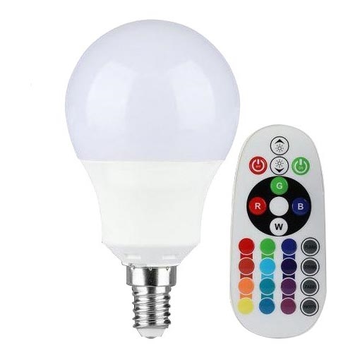 Lampadina LED RGB dimmerabile E14/3,5W/230V 6400K + TC