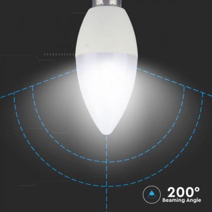 Lampadina LED RGB dimmerabile E14/3,5W/230V 6400K + telecomando