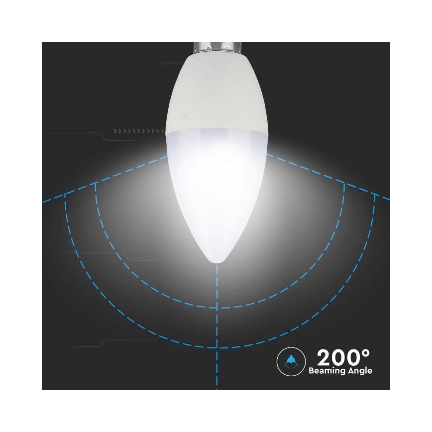 Lampadina LED RGB dimmerabile E14/3,5W/230V 6400K + telecomando