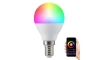 Lampadina LED RGB dimmerabile G45 E14/5,5W/230V 2700-6500K Wi-fi Tuya