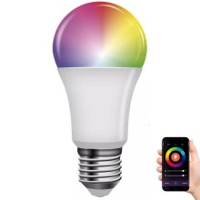 Lampadina LED RGB dimmerabile GoSmart A60 E27/11W/230V 2700-6500K Tuya