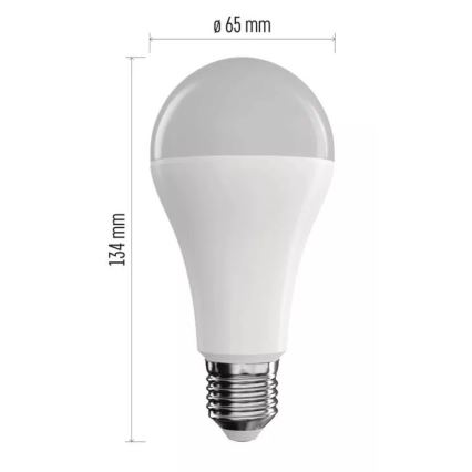 Lampadina LED RGB dimmerabile GoSmart A65 E27/14W/230V 2700-6500K Wi-Fi Tuya