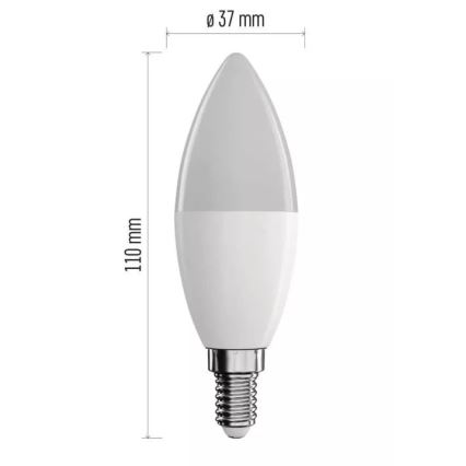 Lampadina LED RGB dimmerabile GoSmart E14/4,8W/230V 2700-6500K Wi-Fi Tuya