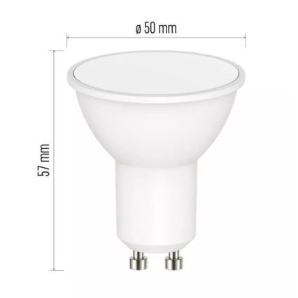 Lampadina LED RGB dimmerabile GoSmart MR16 GU10/4,8W/230V 2700-6500K Tuya