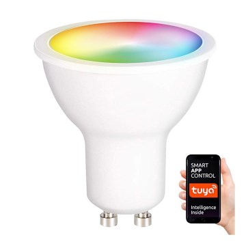 Lampadina LED RGB Dimmerabile GU10/5W/230V 2700-6500K Wi-Fi Tuya