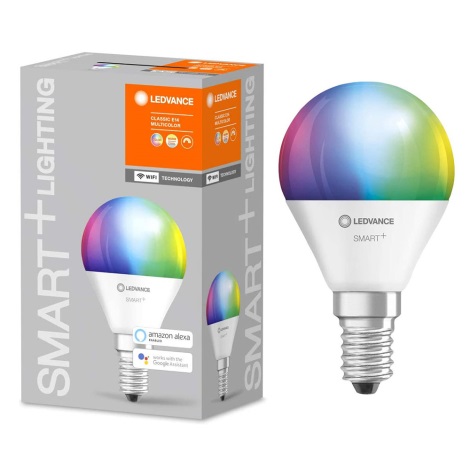 Lampadina LED RGB dimmerabile SMART+ E14/5W/230V 2700K-6500K Wi-Fi