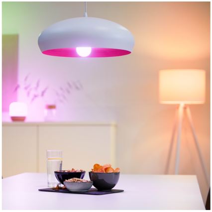 Lampadina LED RGBW dimmerabile A60 E27/8,5W/230V 2200-6500K  CRI 90 Wi-Fi + telecomando - WiZ