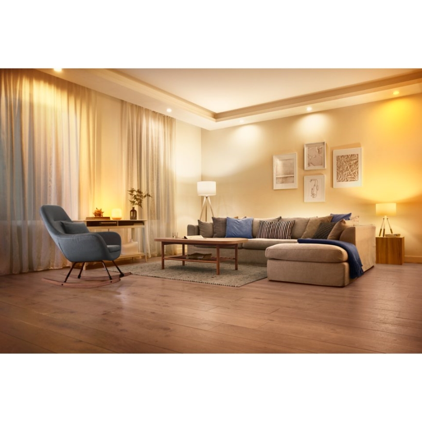 Lampadina LED RGBW Dimmerabile C37 E14/4,9W/230V 2200-6500K CRI 90 Wi-Fi -WiZ