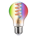 Lampadina LED RGBW dimmerabile FILAMENT E27/6,3W/230V 2200-6500K - Paulmann 29156