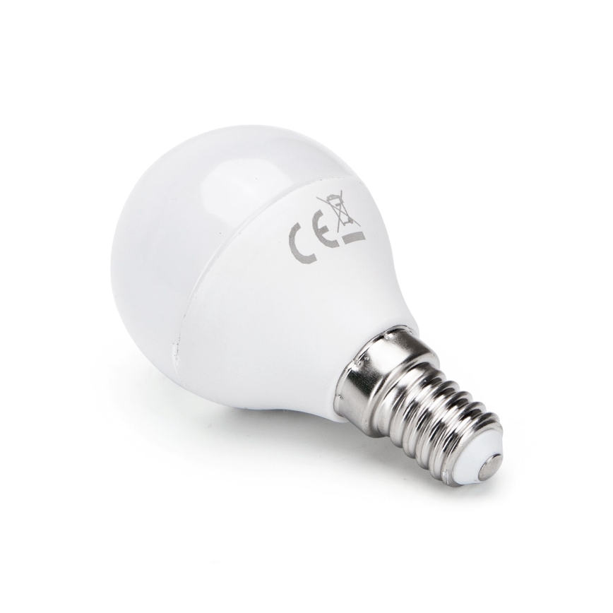 Lampadina LED RGBW dimmerabile G45 E14/5W/230V 3000-6500K Wi-Fi - Aigostar