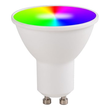 Lampadina LED RGBW dimmerabile GU10/5,5W/230V 3000-6500K Wi-Fi Tuya