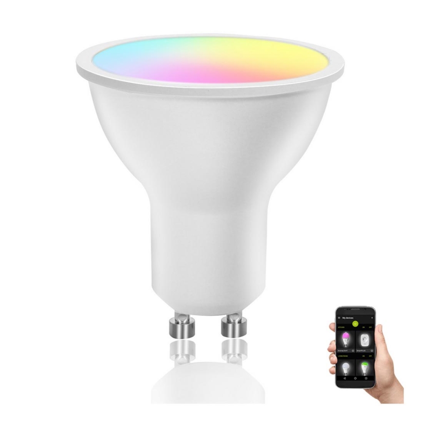 Lampadina LED RGBW dimmerabile MESH Smart GU10/6,5W/230V 2700-6500K - Aigostar
