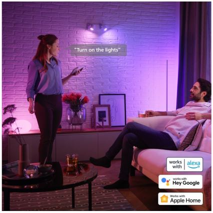 Lampadina LED RGBW dimmerabile Philips Hue White And Color Ambiance GU5,3/MR16/6,3W/12V 2000-6500K