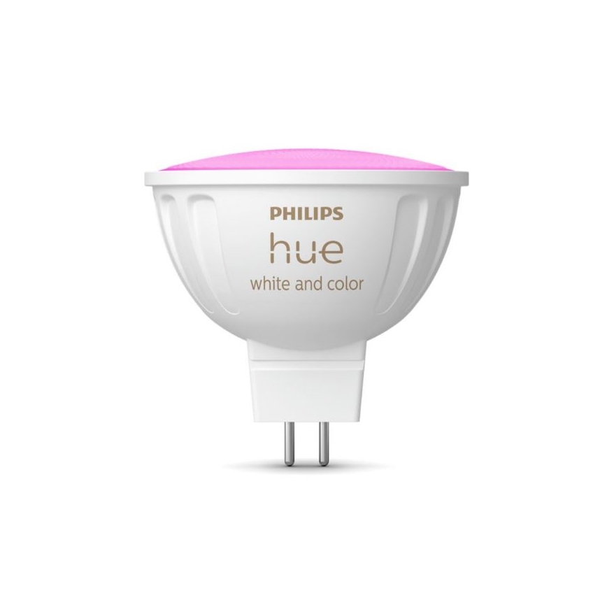 Lampadina LED RGBW dimmerabile Philips Hue White And Color Ambiance GU5,3/MR16/6,3W/12V 2000-6500K