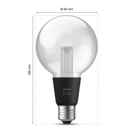 Lampadina LED RGBW dimmerabile Philips Hue White And Color Ambiance E27/6,8W/230V 2000-6500K