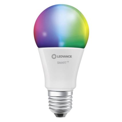 Lampadina LED RGBW dimmerabile SMART+ E27/14W/230V 2700-6500K Wi-Fi - Ledvance