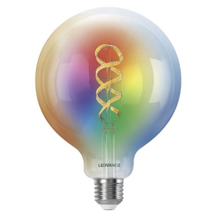 Lampadina LED RGBW dimmerabile SMART+ FILAMENT E27/4,8W/230V 2700-6500K Wi-Fi - Ledvance