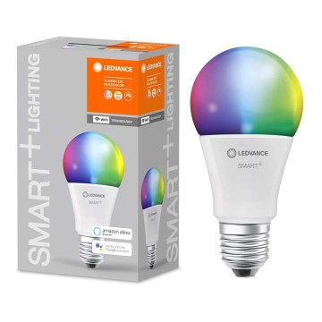 Lampadina LED RGBW dimmerabile SMART+ E27/9W/230V 2700K-6500K Wi-Fi - Ledvance