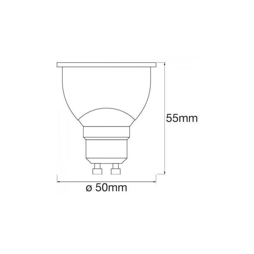 Lampadina LED RGBW dimmerabile SMART+ GU10/5W/230V 2700K-6500K - Ledvance
