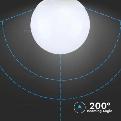 Lampadina LED SAMSUNG CHIP G120 E27/18W/230V 6400K