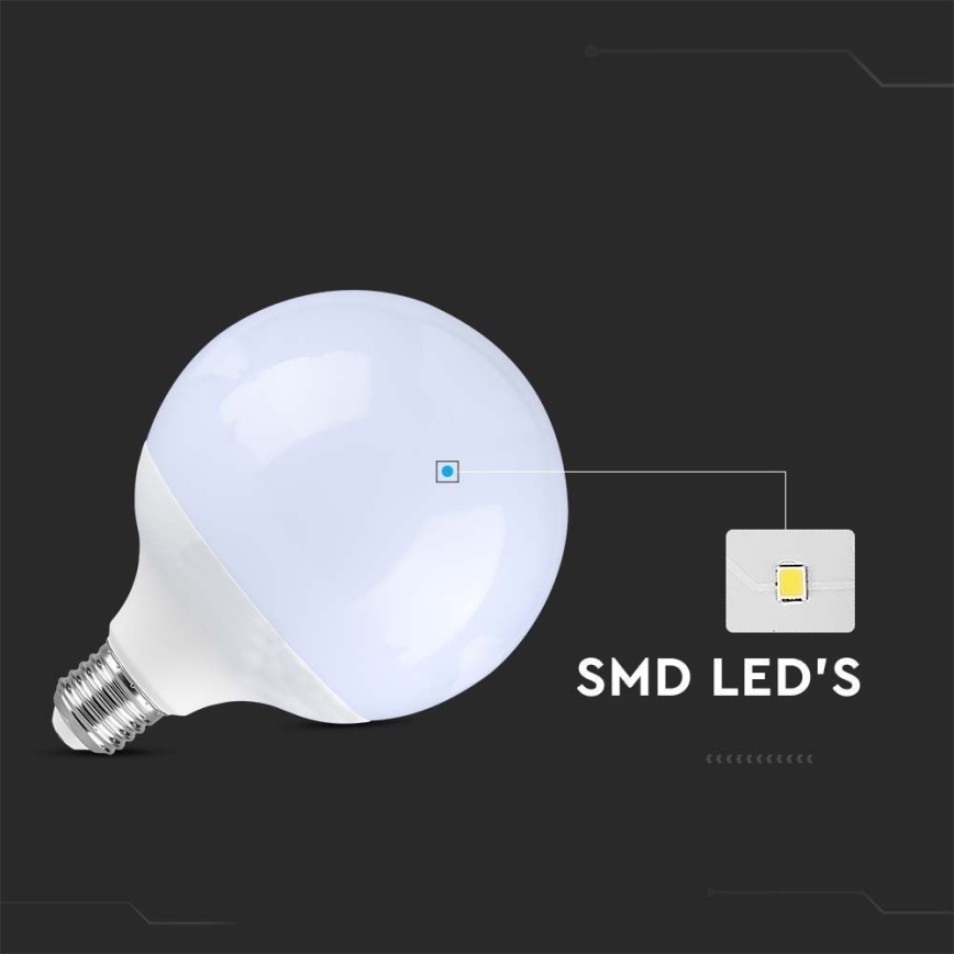 Lampadina LED SAMSUNG CHIP G120 E27/22W/230V 6500K