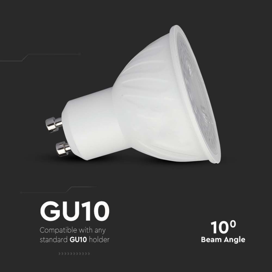 Lampadina LED SAMSUNG CHIP GU10/6W/230V 4000K