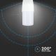 Lampadina LED SAMSUNG CHIP T37 E14/7,5W/230V 6400K