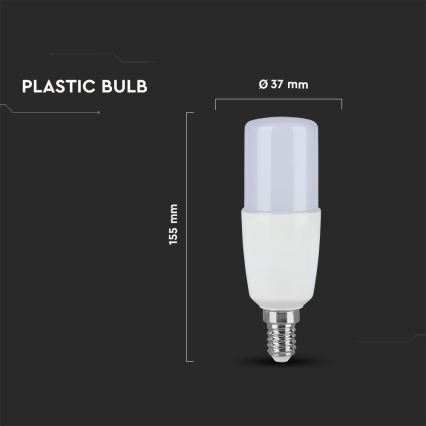 Lampadina LED SAMSUNG CHIP T37 E14/7,5W/230V 6400K