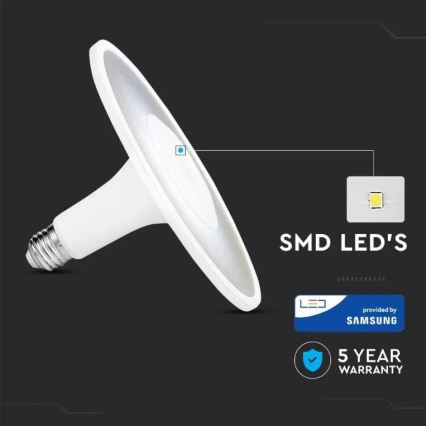 Lampadina LED SAMSUNG CHIP UFO E27/11W/230V 120° 3000K