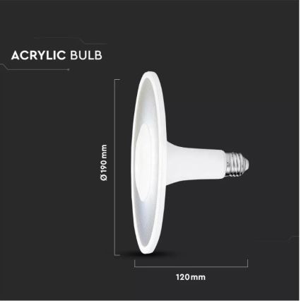 Lampadina LED SAMSUNG CHIP UFO E27/11W/230V 120° 3000K