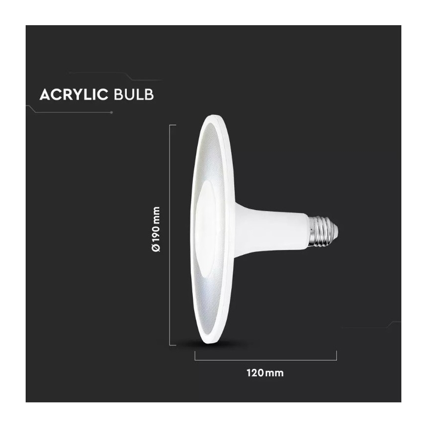 Lampadina LED SAMSUNG CHIP UFO E27/11W/230V 120° 4000K