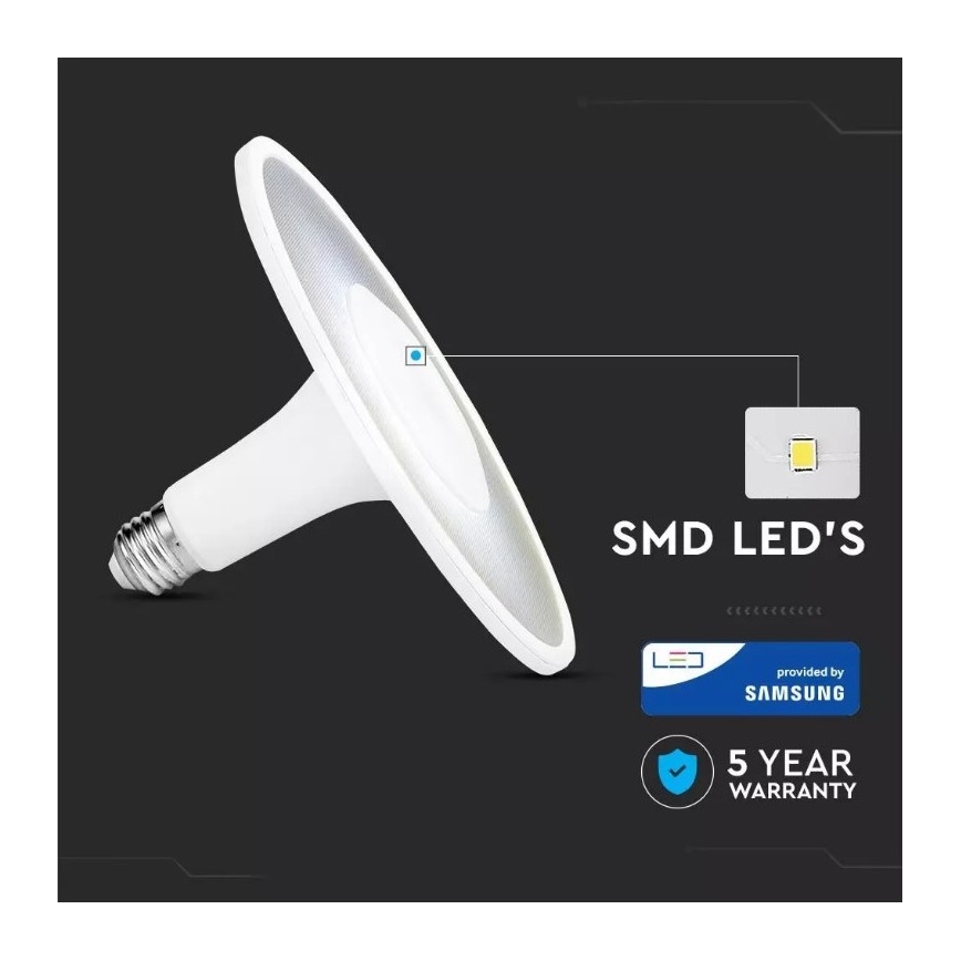 Lampadina LED SAMSUNG CHIP UFO E27/18W/230V 120° 4000K