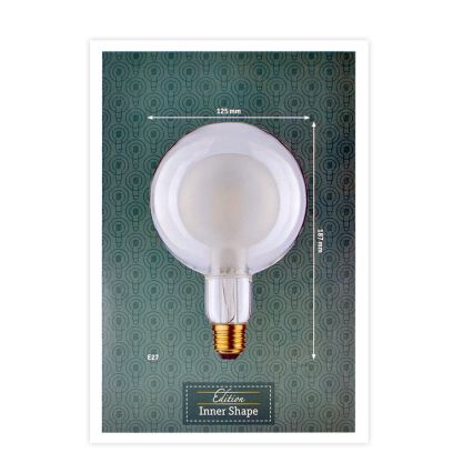 Lampadina LED SHAPE G125 E27/4W/230V 2700K - Paulmann 28764