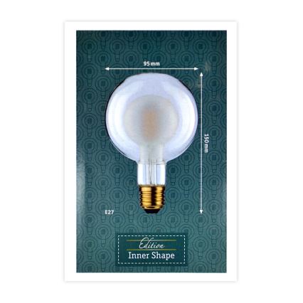 Lampadina LED SHAPE G95 E27/4W/230V 2700K - Paulmann 28768