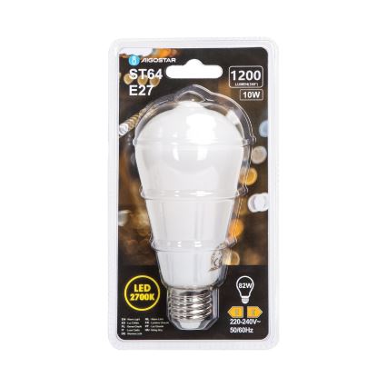 Lampadina LED ST64 E27/10W/230V 320° 2700K - Aigostar
