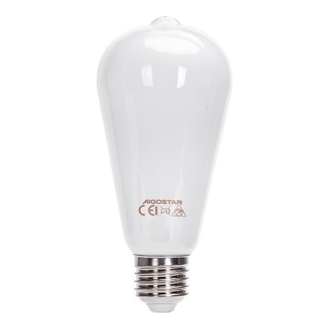 Lampadina LED ST64 E27/8W/230V 2700K - Aigostar