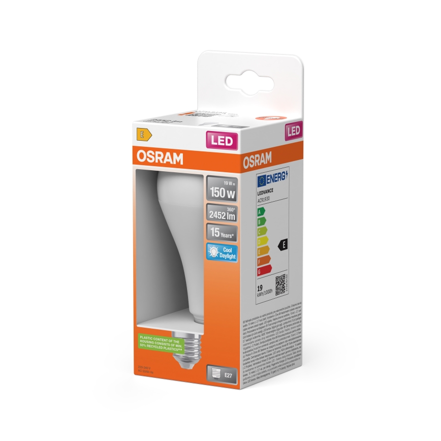 Lampadina LED STAR E27/19W/230V 6500K - Osram