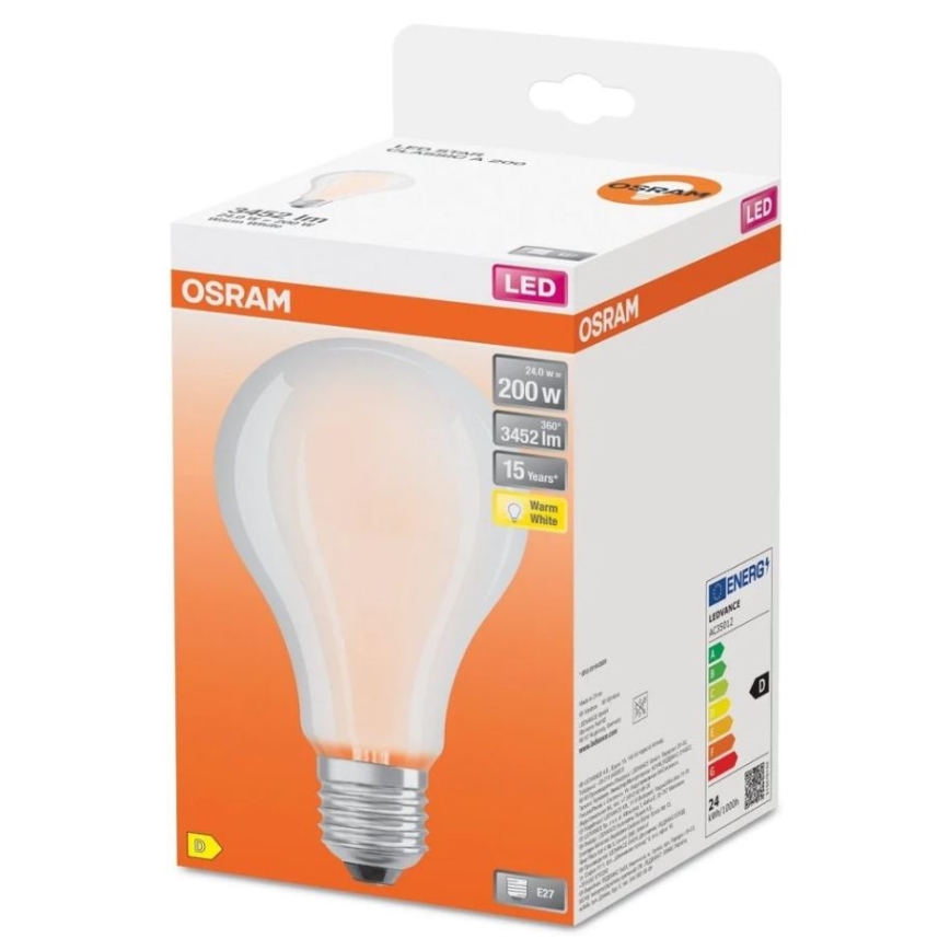 Lampadina LED STAR E27/24W/230V 2700K - Osram